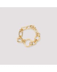 Celine - Brass Modern Thin Gourmette Bracelet - Lyst