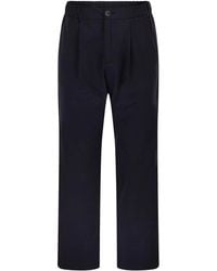 Herno - Stretch Techno-Nylon Jogger Trousers With Pleats - Lyst