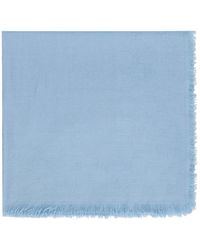 Gucci - Wool And Silk Blend Shawl - Lyst