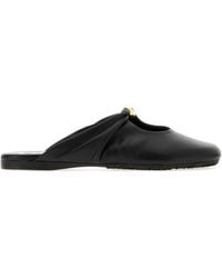 Loewe - Nappa Leather Pebble Ballerina Slippers - Lyst