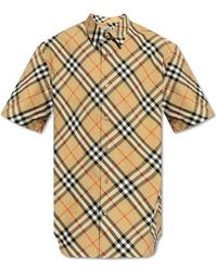 Burberry - Shirt Ss Es24-Mw-Sip - Lyst