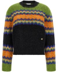Ganni - 'Fair Isle' Sweater - Lyst