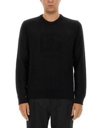 Dolce & Gabbana - Regular Fit Wool T-Shirt It - Lyst