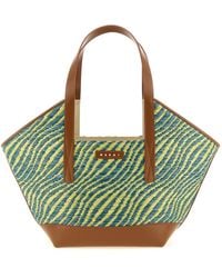 Marni - 'Waves Piccola' Shopping Bag - Lyst