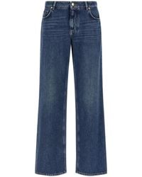 Dolce & Gabbana - Dolce & Gabbana Wide Leg Jeans - Lyst
