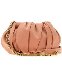 Chloé - Peach Canvas Chloã Plissã Shoulder Bag - Lyst
