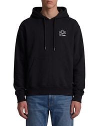 Off-White c/o Virgil Abloh - Half Arrow Skate Hooded Sweatshirt - Lyst