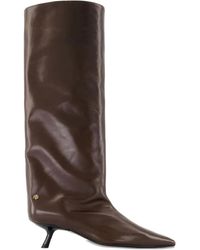 Anine Bing - Hilda Pointed-Toe Tall Boots - Lyst