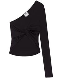 Courreges - One-Shoulder Twisted Front Top - Lyst