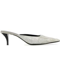 Gucci - Fabric Mules - Lyst