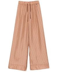 Herno - Silk Cotton Pants - Lyst