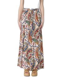 Etro - Multicolour Viscosa Trousers - Lyst