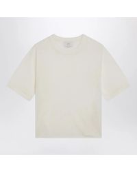 Loulou de Saison - Ivory Nala Fluid Cashmere Top - Lyst