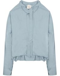 Alysi - Camicia Con Fiocco - Lyst