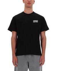 Versace Jeans Couture - Small Square Logo Tshirt - Lyst