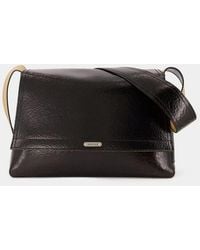McQueen - Leather The Slouch Crossbody Bag - Lyst