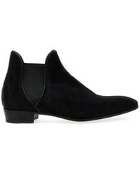 Lidfort - Calf Hair Ankle Boots - Lyst