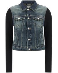 Coperni - 'Hybrid Rib Denim' Jacket - Lyst