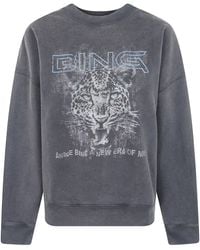 Anine Bing - "Miles" Sweatshirt Leopard Muse - Lyst