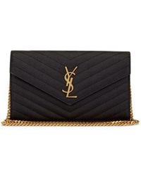 Saint Laurent - Ysl C.Wallet 153Y Mono With Re - Lyst