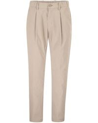 Herno - Trousers With Pleats - Lyst