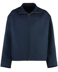 Gucci - Gucci Wool Blend With Drawstring Hem Jacket - Lyst