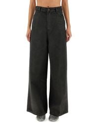 Alysi - "Super Flare" Denim Pants - Lyst
