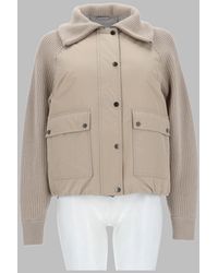 Brunello Cucinelli - Piumino - Lyst