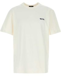 A.P.C. - Tshirt Boxy - Lyst