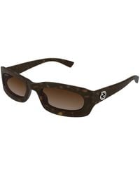 Gucci - Rectangle Havana Gradient Gg1786S - Lyst