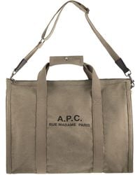 A.P.C. - Canvas Weekend Bag - Lyst