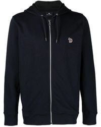 Paul Smith - Logo Cotton Hoodie - Lyst