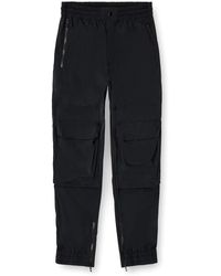 DIESEL - Cargo Pants With Zip And Snap Button Closure - Lyst