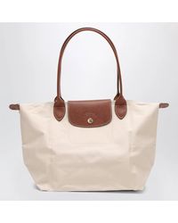 Longchamp - Paper-Coloured Le Pliage Original M Bag - Lyst