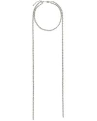 DSquared² - Necklace Metal Strass - Lyst