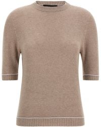 Fabiana Filippi - Gauze 'Platinum' Sweater - Lyst