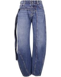 Jean Paul Gaultier - Low Waisted With Strap Detail On The Front - Lyst