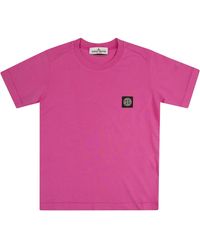 Stone Island - Compass Rose Patch T-Shirt - Lyst