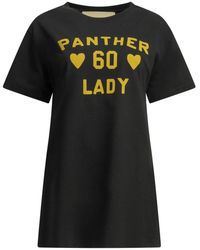 Valentino - "Panther Lady" Crew-Neck T-Shirt - Lyst