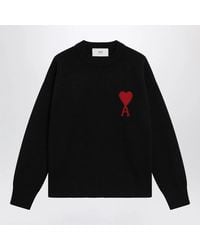 Ami Paris - Ami De Coeur Virgin Wool Sweater - Lyst