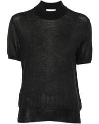 Zanone - Top Lupetto A Mezza Manica - Lyst