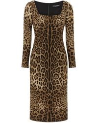 Dolce & Gabbana - 'Leo' Dress - Lyst