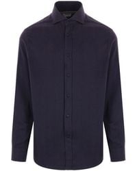 Brunello Cucinelli - Cotton Blend Shirt - Lyst