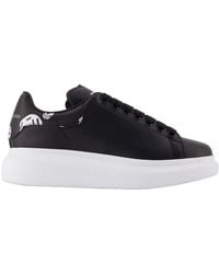 McQueen - Calfskin Sneakers - Lyst