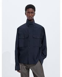 Bottega Veneta - Cotton And Silk Shirt - Lyst