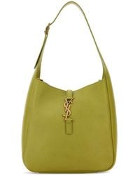 Saint Laurent - Pistachio Leather Le 5 Ã¡ 7 Shoulder Bag - Lyst