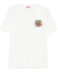 KENZO - Cherry Patch T-Shirt - Lyst
