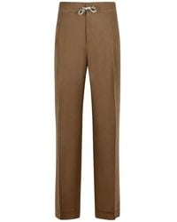 Maison Margiela - Mohair And Wool Trousers - Lyst