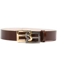 Barbara Bui - Calf Leather Buckle Belt - Lyst