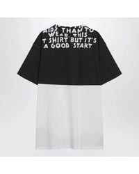 MM6 by Maison Margiela - Cotton Aids T-Shirt - Lyst